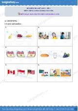 Đề thi giữa kì 1 Tiếng Anh 4 Global Success - Đề số 1